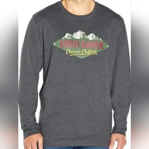 NWT Eddie Bauer Men's Graphic Long Sleeve Tee